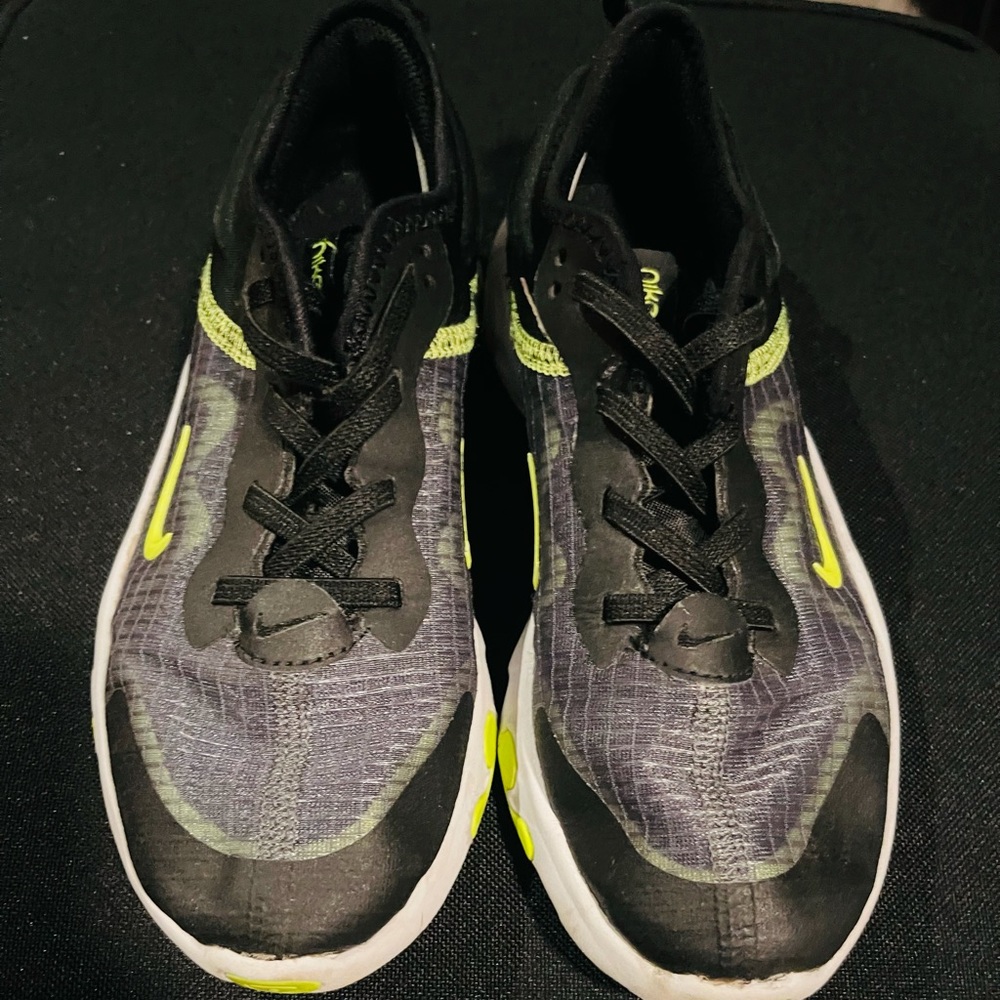 Nike black with green